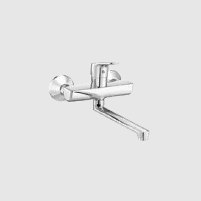 Single lever sink mixer - wall mounted